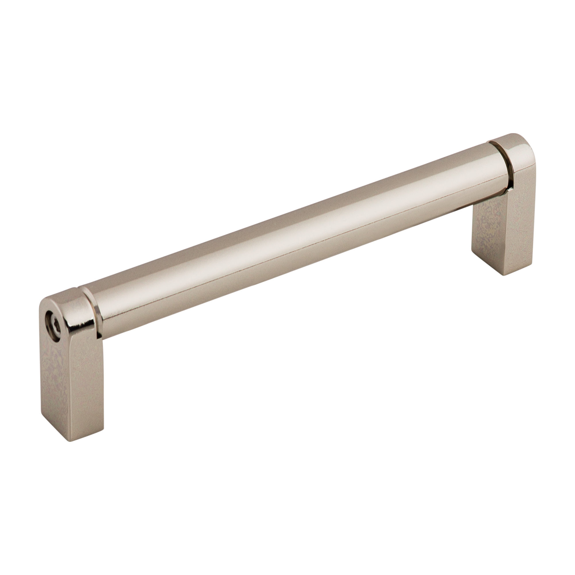 Pennington Bar Pull, Polished Nickel, 5 1/16" Center to Center
