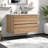 Modern Vanity With Sink, Oak Mdf, Space-saving Bathroom Solution