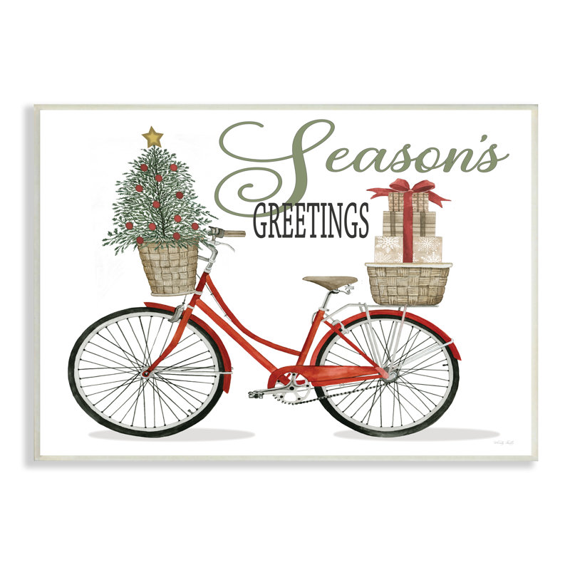 «Season» Greetings, Plaque murale, H 10 po x l 15 po x P 0,5 po