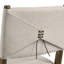 Ensemble de 2 chaises d'appoint Crispin Brown