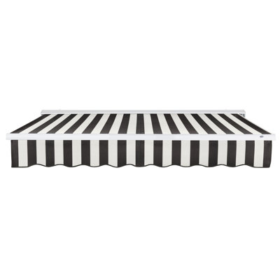 Auvent de patio rétractable avec capuchon Awntech Destin