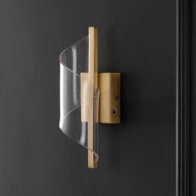 Leighton Acrylic Wall Sconce