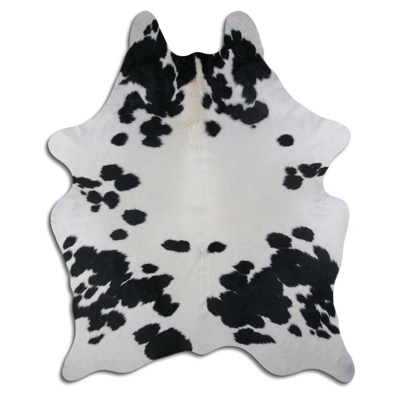 Cowhide Rug Black And White