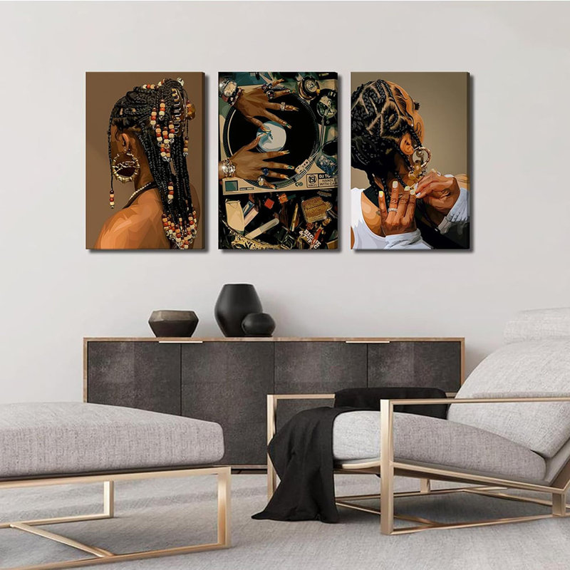 3 Piece Wrapped Canvas Print