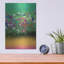 Art mural en métal de luxe «Windflowers» par Cesare Bellassai, 12 po x 16 po-102866237
