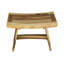 Banc de douche en teck EcoDecors, EarthyTeak - l 24 po Serenity