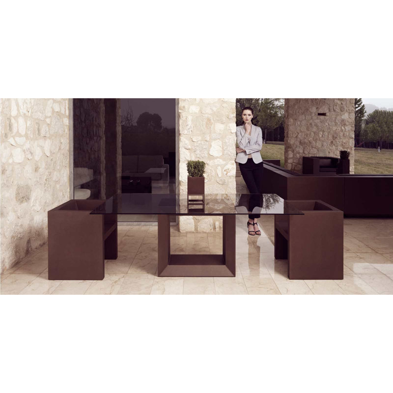 Vela - Fauteuil en résine - Basic, Bronze