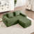 Velours côtelé vert