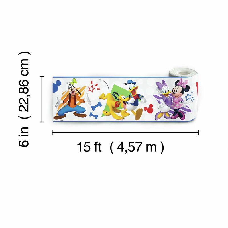 Bordure de papier peint 15 pi x 5 po