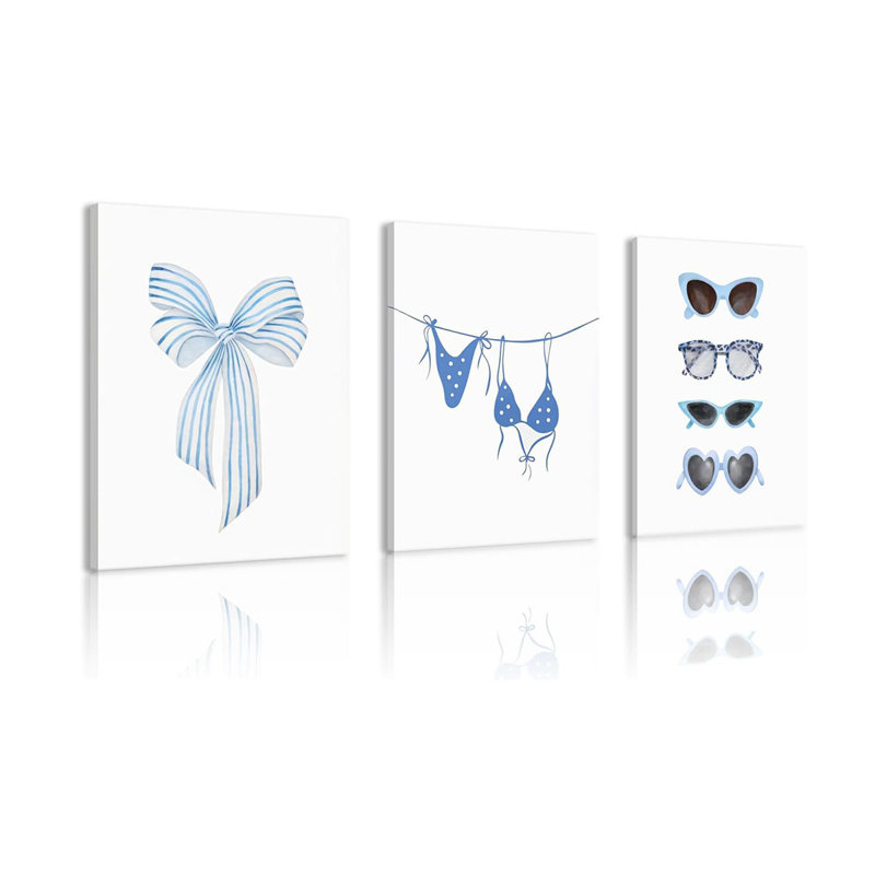 3 Piece Wrapped Canvas Print