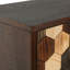 Buffet 59,8 po avec motif nid d'abeille