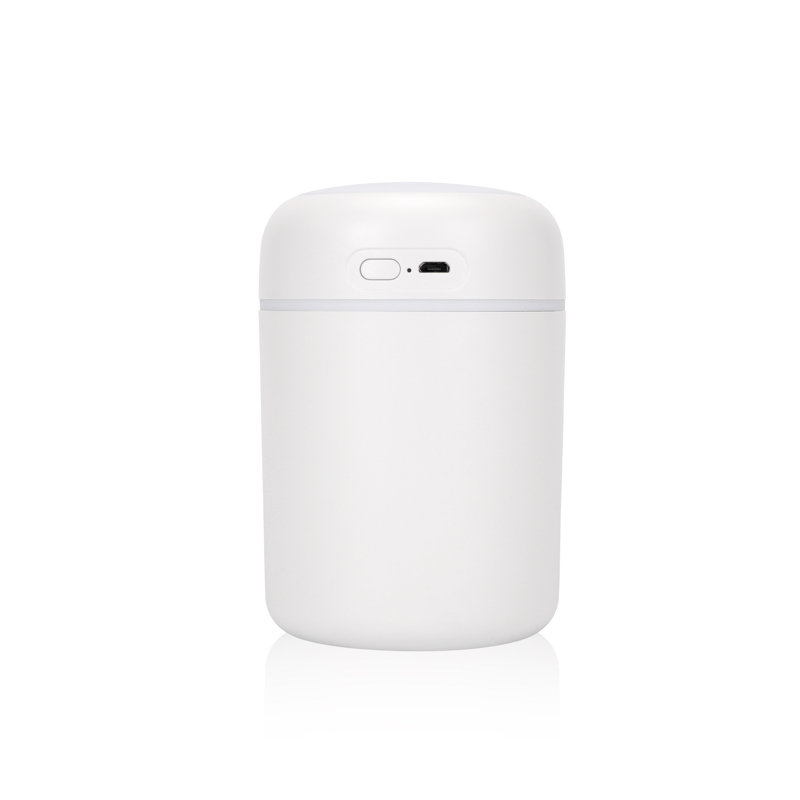 Techko 350 ml Cool Mist Ultrasonic Tabletop Humidifier w/ Colorful LED Night Light