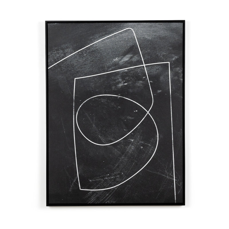 Minimal 9 Print by Dan Hobday, 32" H x 24" W x 2" D