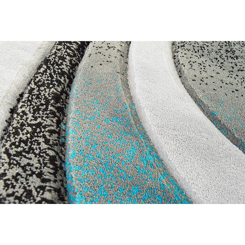 Galvez Performance Abstract Indoor Rug, Rectangle 2'7" x 4'