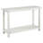 Castleton White Wood Entryway Sofa Console Table