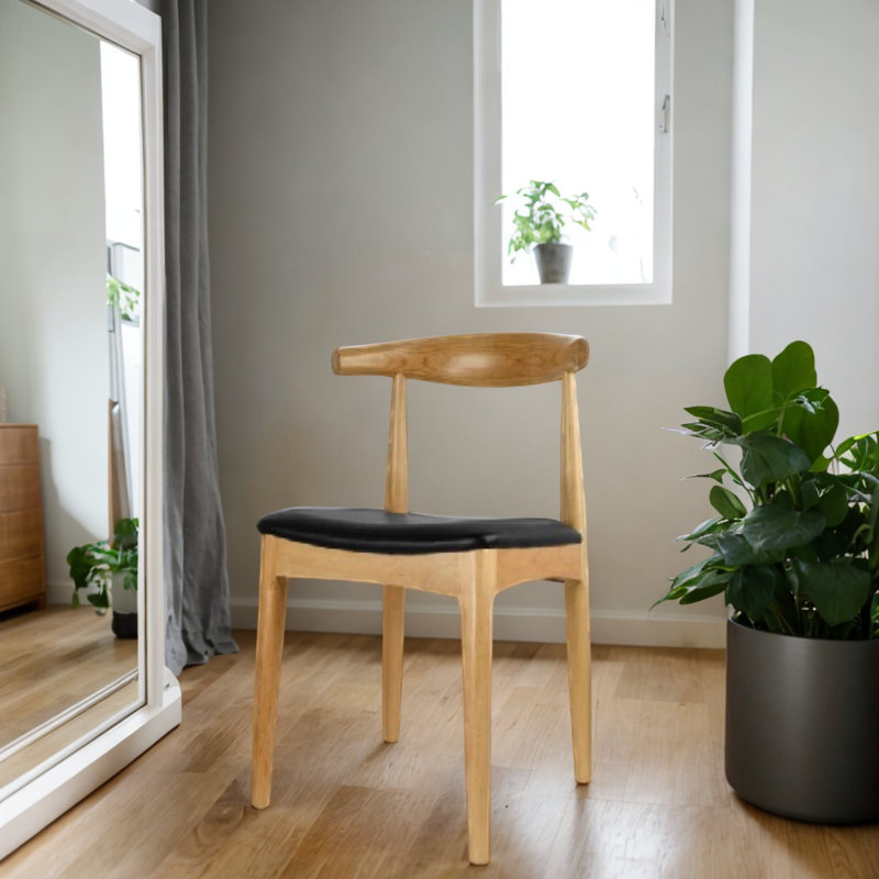 Fauteuil sans accoudoirs Keelson Wobell, Bois de frêne
