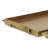 Lunette 2 Piece Gold Cast Iron Tray Set