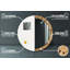 Huldar Glass Flat Wall Mirror
