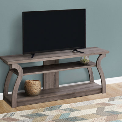 Meuble télé, console de 60 po, meuble multimédia, tablettes de rangement, salon, chambre à coucher, contemporain, moderne