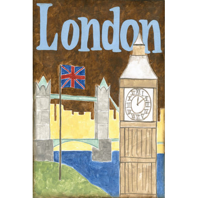 London by Megan Meagher - Wrapped Canvas Art Prints