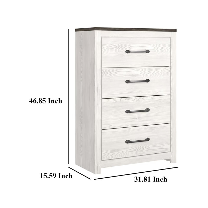 Hara 31.81'' W 4 - Drawer Dresser
