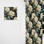Victorian Green And White Damask Grand - Damask Curtain - Room Darkening Damask Curtain - 1 Panels-107563754