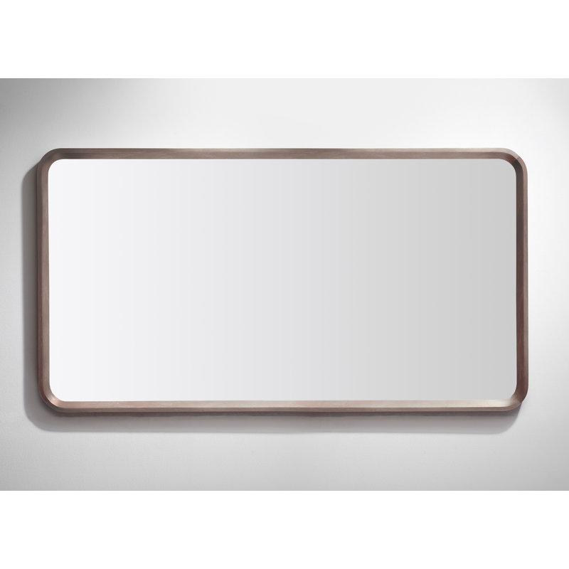 Vela Mirror, 29.5" x 55", Chestnut Oak