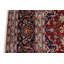 Tapis décoratif rétro en laine rouge traditionnel 10 x 14 pi