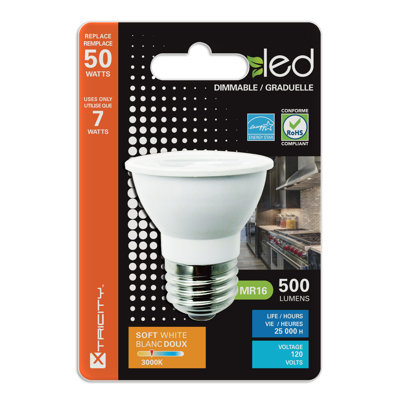7W E26 Dimmable LED Spotlight Light Bulb