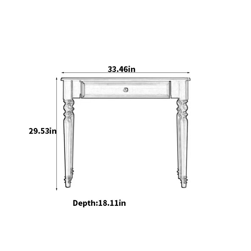 Commode de chambre principale en bois massif