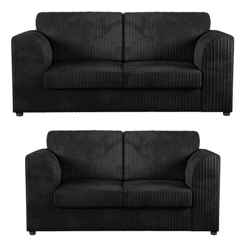 Living Room Set, Black