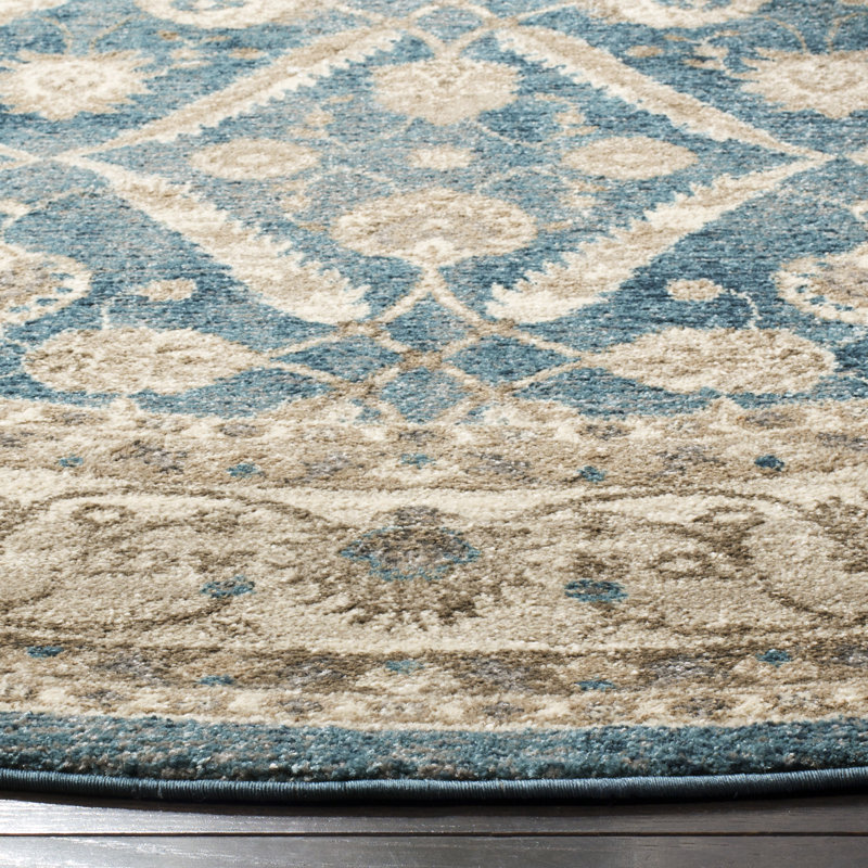 Tapis performance oriental Sofia Weigle, Rond 6 pi 7 po