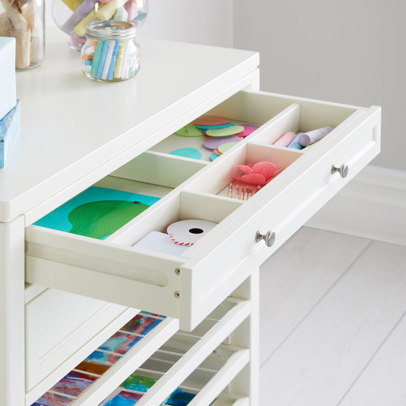 Rangement d'art pour enfants Martha Stewart, Blanc