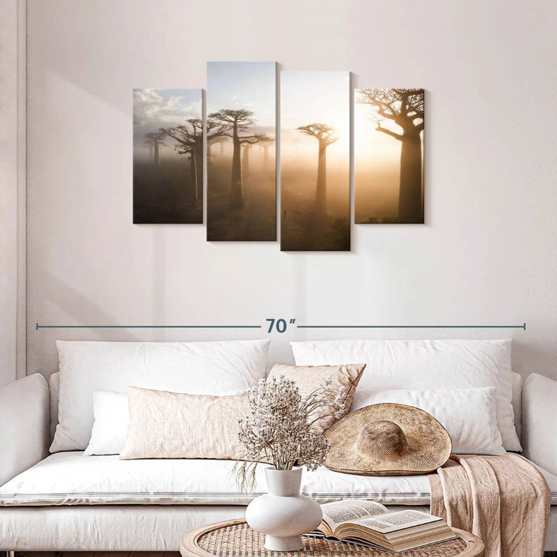 Harnek Baobab Avenue Madagascar, 27" H x 43" W