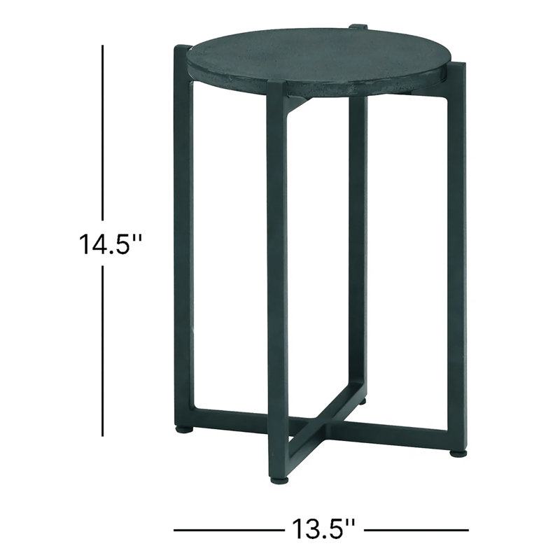 Ardelia Outdoor Round Side Table
