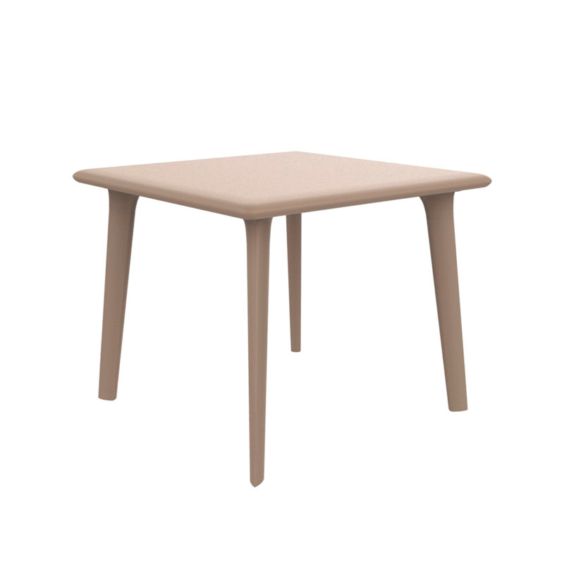 New Dessa Outdoor Square Dining Table, Sand