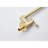 Brushed Gold Pot Filler Faucet Wall Mount - Foldable, 360 Turning, Brass, Double Handles For Flawless Water Release, Surface, Space Saving Kitchen Fixture Luxury Home Mounted Folding In Rotatable,-1288112054