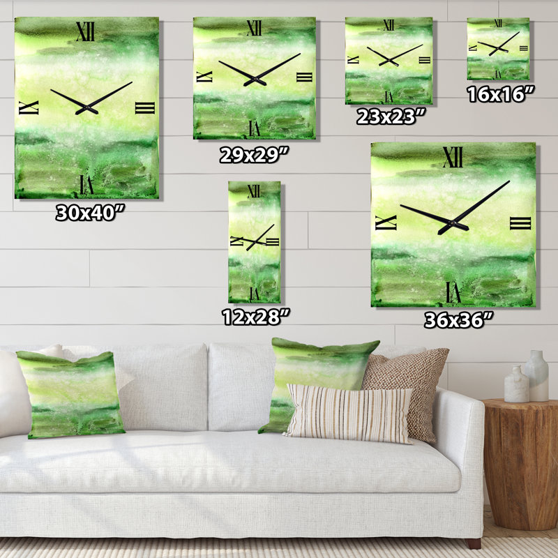 Horloge murale pastel, Grand