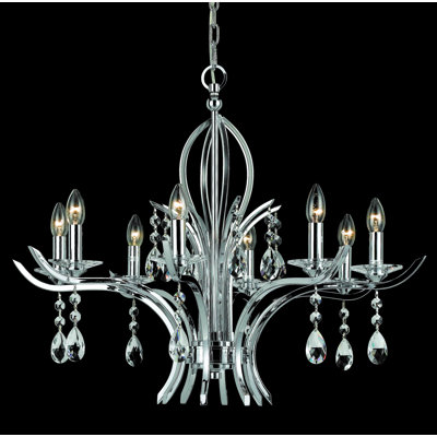 8 - Light Candle Style Chandelier