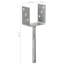 Dwana Symple Stuff Silver Metal Line Post for Posts