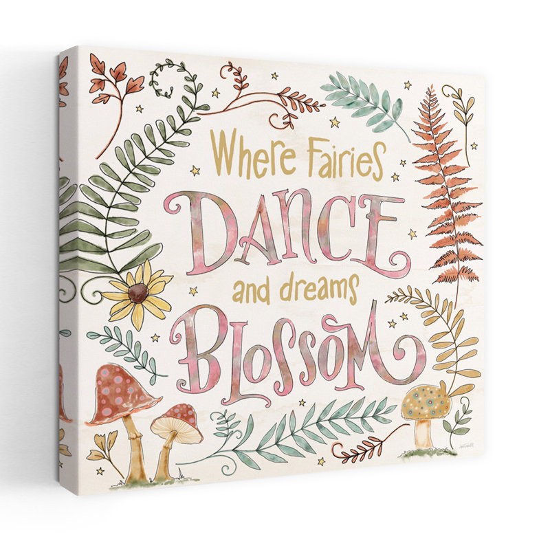 Jardin, fées de jardin, art de la danse Vii, H 36 po x l 36 po
