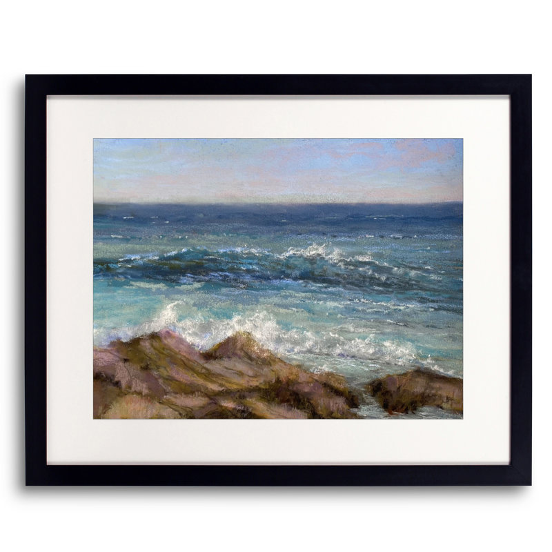 «Where Ocean Breezes» par Dina Gardner, 16" H x 20" W