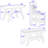 6 - Person Four Leg Dining Set-1171073562-1171073565-1171073564