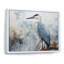 «Blue Great Heron In Miminal Harmony I», art mural héron-1232133739-1232133790