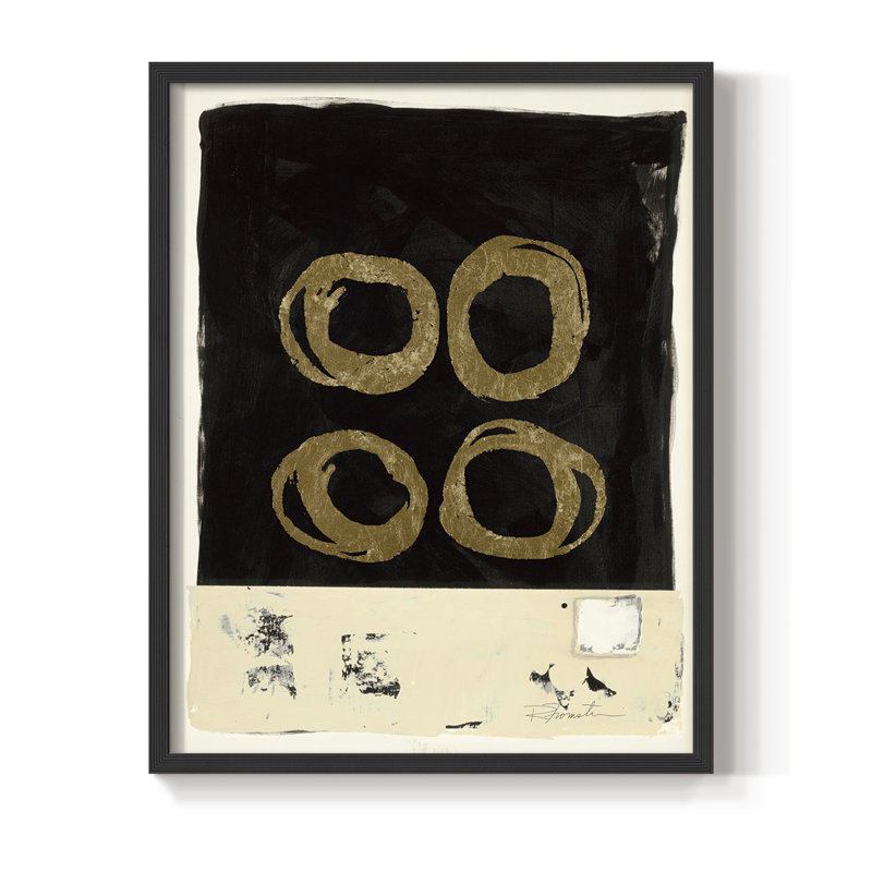 «Debout fort II», reproduction encadrée - bois massif, Noir, H 20 po x l 16 po