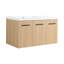 Meuble-lavabo flottant mural 36 po avec lavabo-713960129