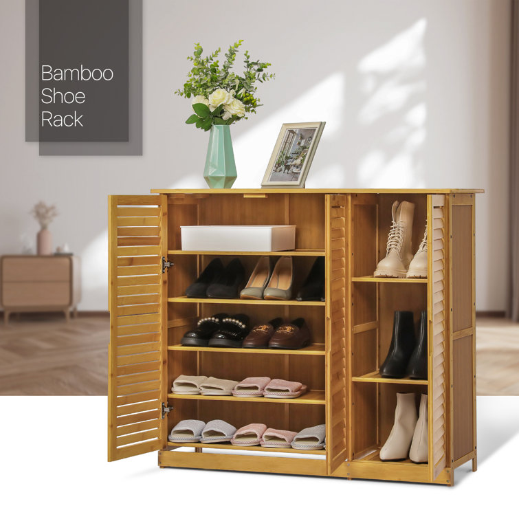 Buy Wholesale China Wholesale Customize Bamboo Shoe Rack 5-tier Shoe  Storage Organizer For Entryway Bedroom Living Room Black Bamboo 4-tier Shoe  & Sturdy Shoe Shelf 5-tier Sturdy Shoe Organizer at USD 8.89