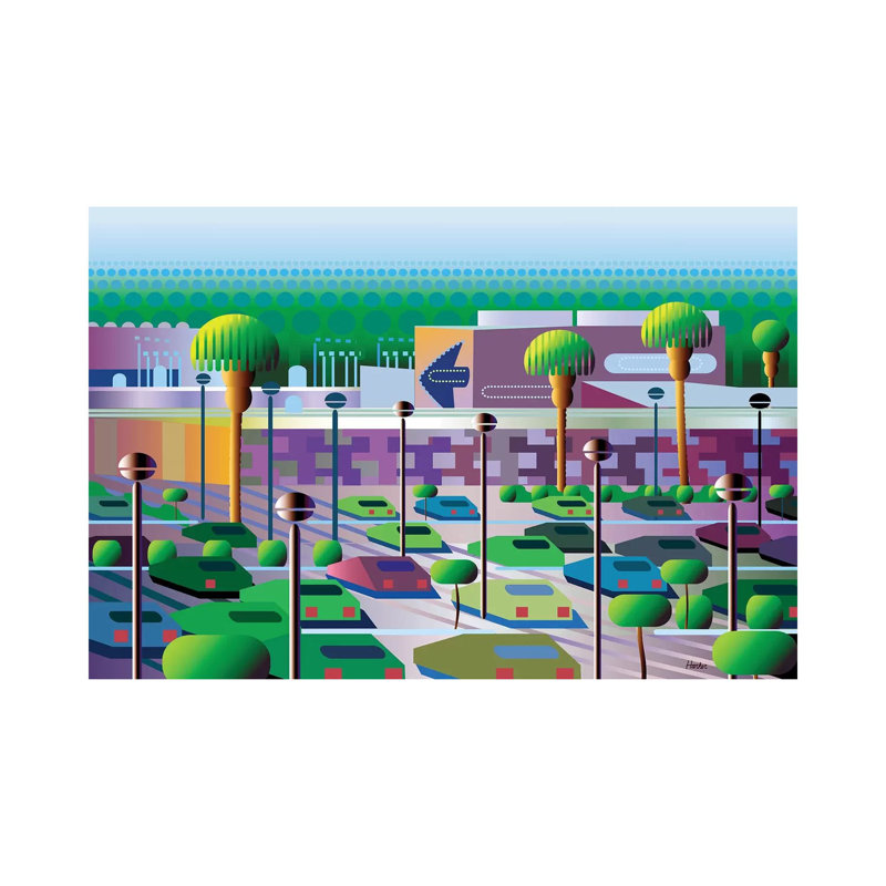 Silicon Valley by Charles Harker - Wrapped Canvas Print, 152.5 cm H x 101.5 cm W