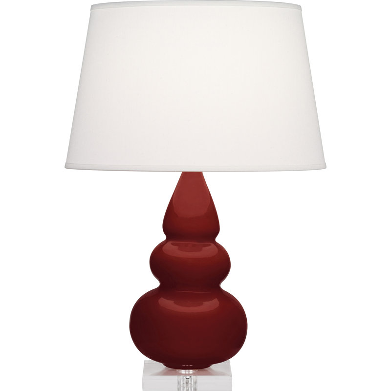 Table Lamp, Oxblood