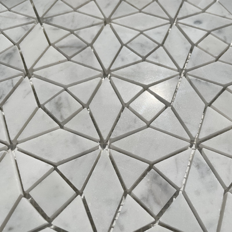 12" x 12" Marble Random Mosaic Wall & Floor Tile